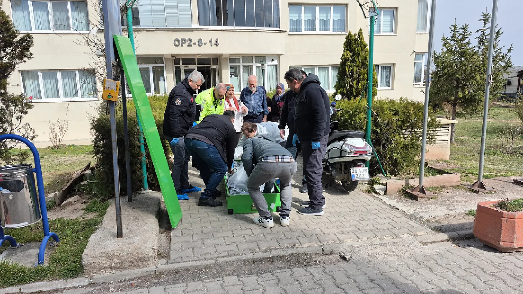 Yaşlı kadının şüpheli ölümü