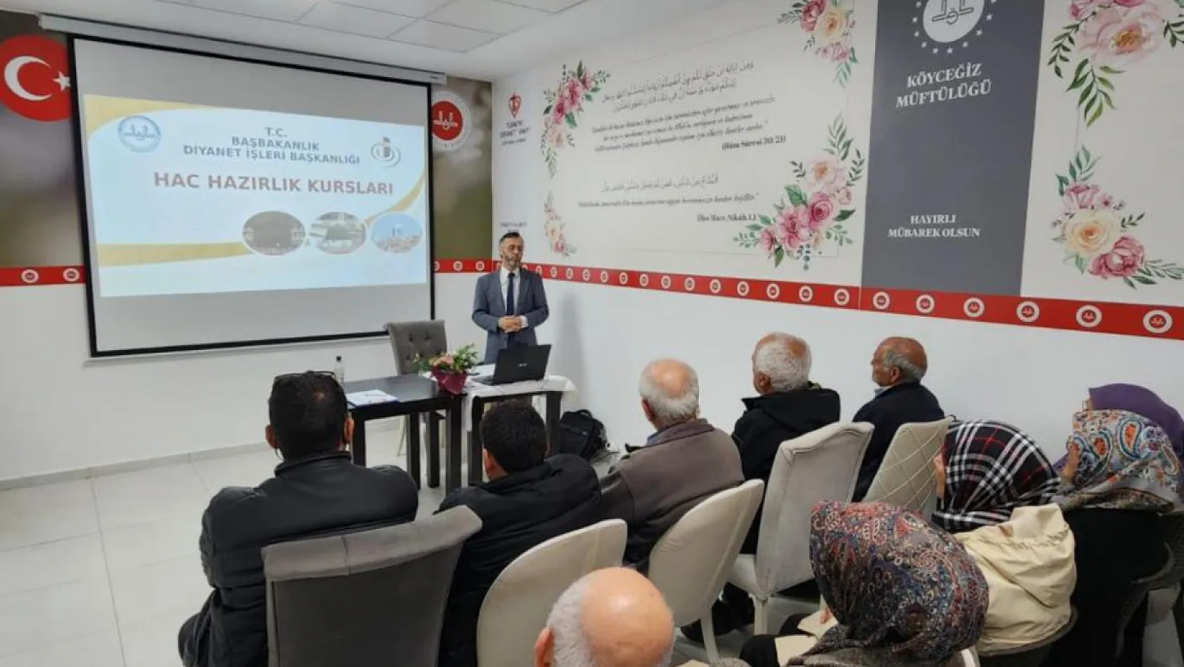 Köyceğizli 25 hacı adayı seminerlerle hacca hazırlandı