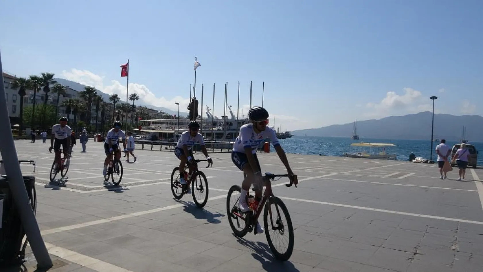 Muğla Büyükşehir bisiklet takımı Cumhurbaşkanlığı Bisiklet Turu'nda tarih yazmaya hazırlanıyor