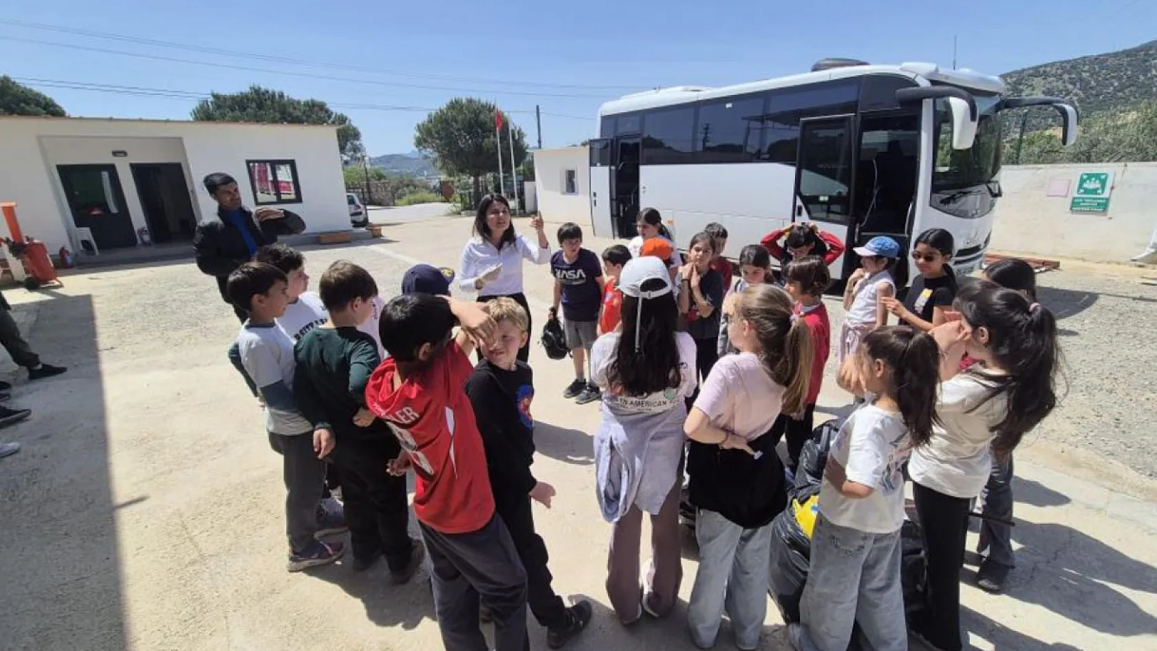 Bodrum'da öğrencilere sıfır atık eğitimi