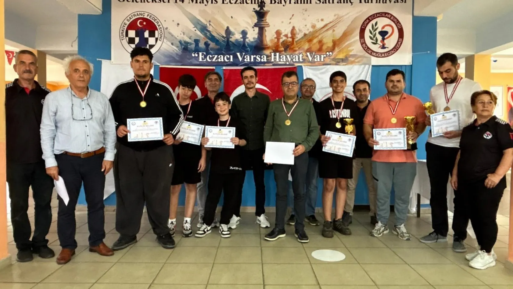 Köyceğiz, satranç sporcularını ağırladı
