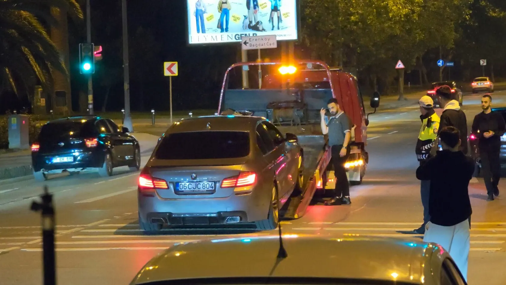 'Hiç kullanmadım' dedi, egzozdan men oldu
