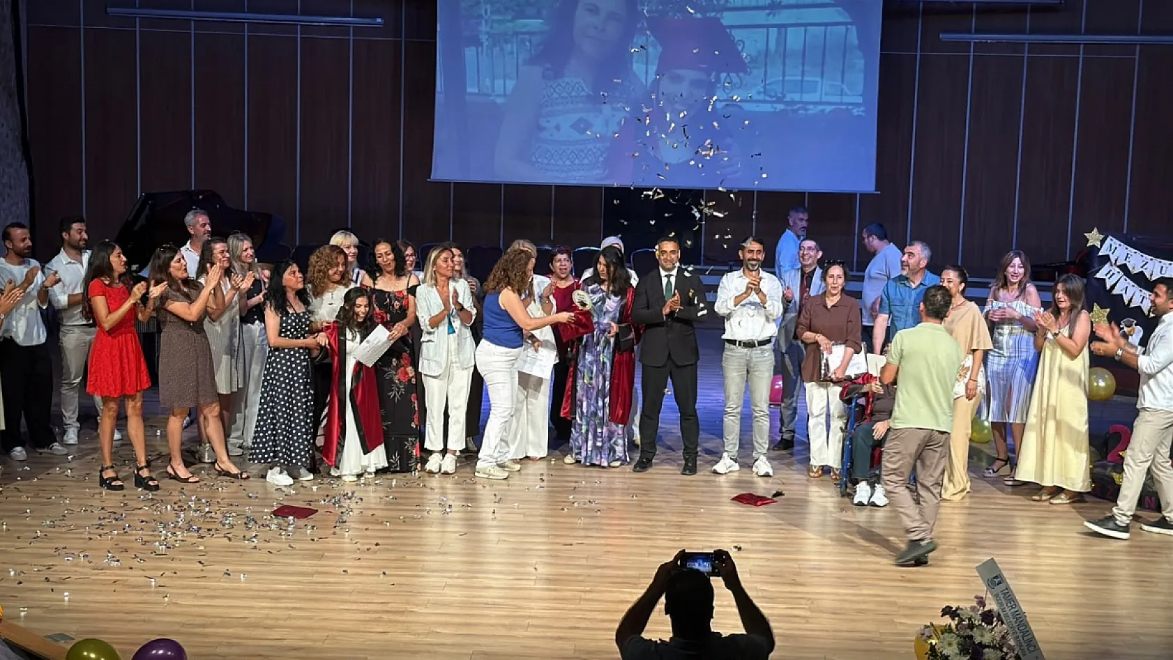 Bodrum'da özel öğrenciler için mezuniyet töreni düzenlendi