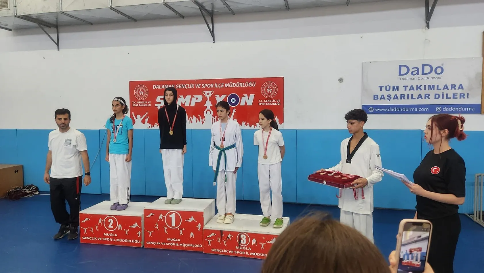 Muğla'da taekwondo il seçmeleri heyecanı yaşandı
