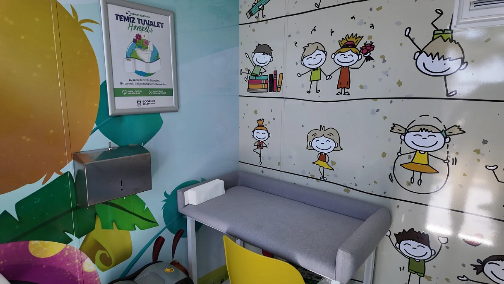 Bodrum'da modern tuvaletler hizmete alındı
