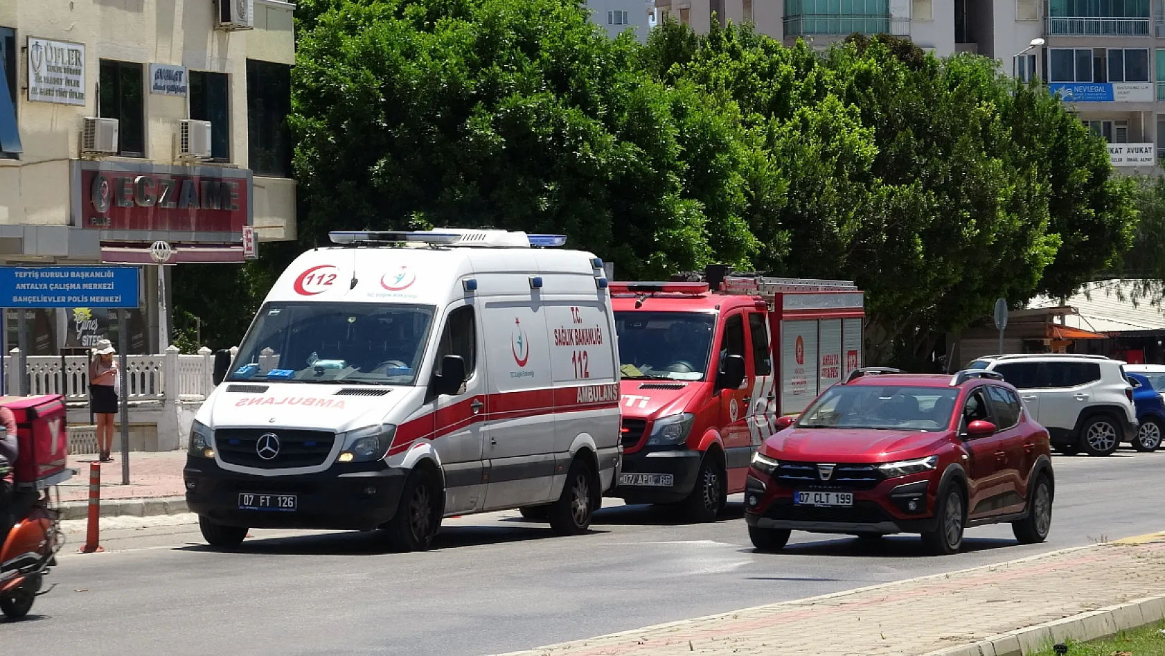 Düştü diye ihbar ettiği babası bile düşmediğine ikna edemedi