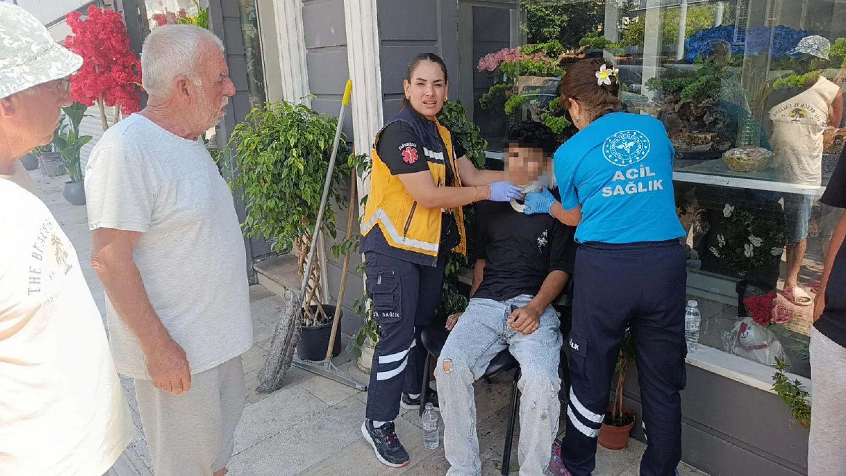 Aynı kavşakta bir saat arayla iki ayrı motosiklet kazası: 2 yaralı