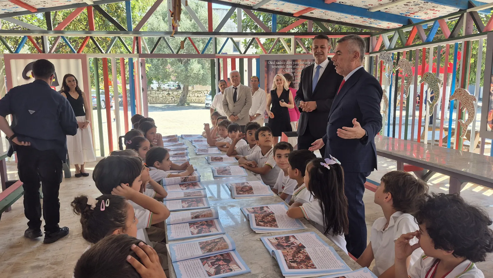 Bodrum'da 32 bin 351 öğrenci karne aldı
