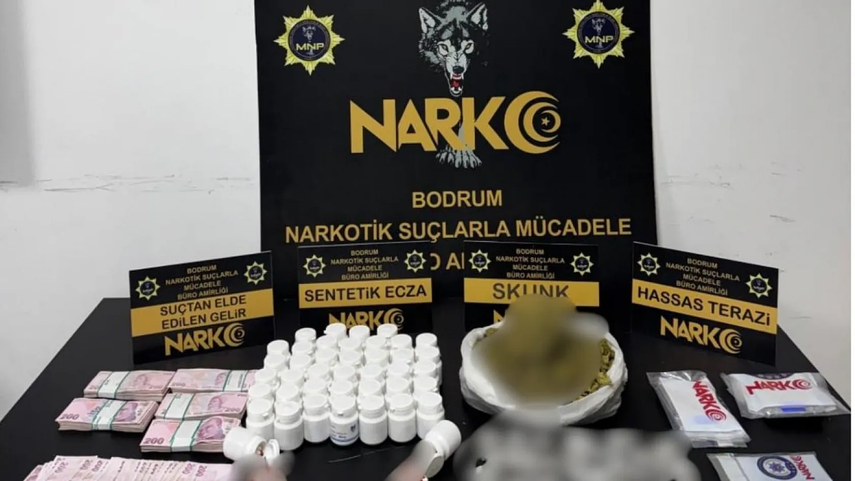 Bodrum'da uyuşturucu operasyonu