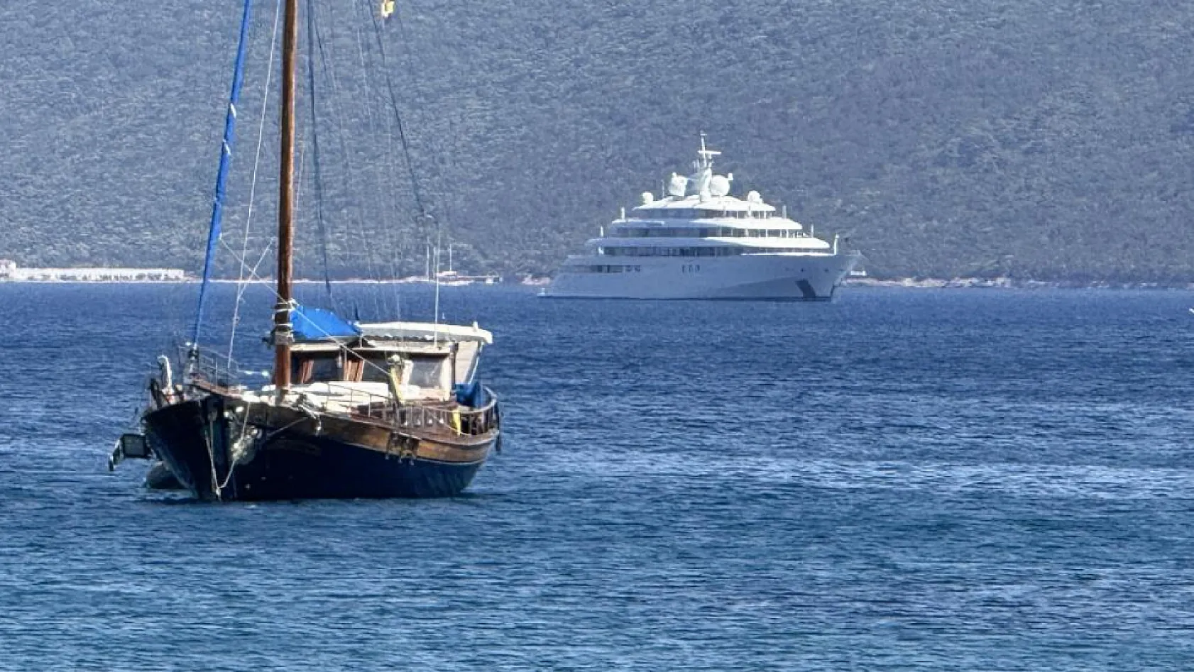 150 milyon dolarlık yüzen saray Bodrum'da
