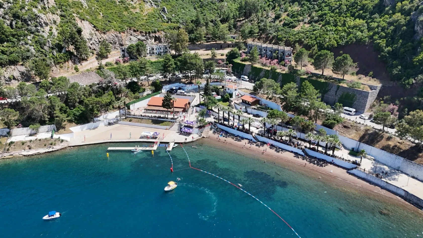 Marmaris'te İçmeler su sporları hizmet içi eğitim tesisi kapılarını açtı
