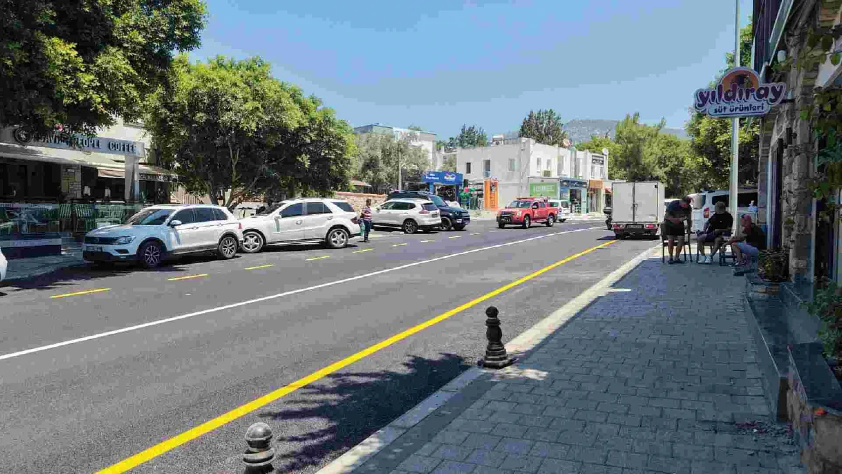 Bodrum'da altyapısı tamamlanan bölgelerde üstyapı çalışmaları hız kesmiyor