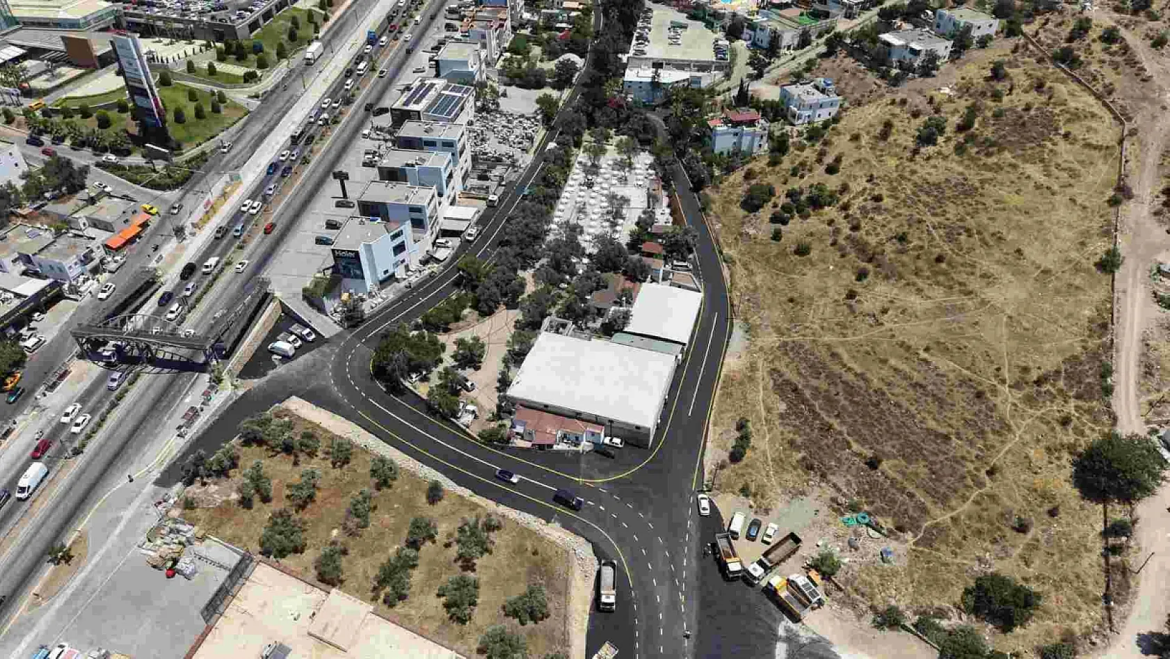 Bodrum'da altyapısı tamamlanan bölgelerde üstyapı çalışmaları hız kesmiyor