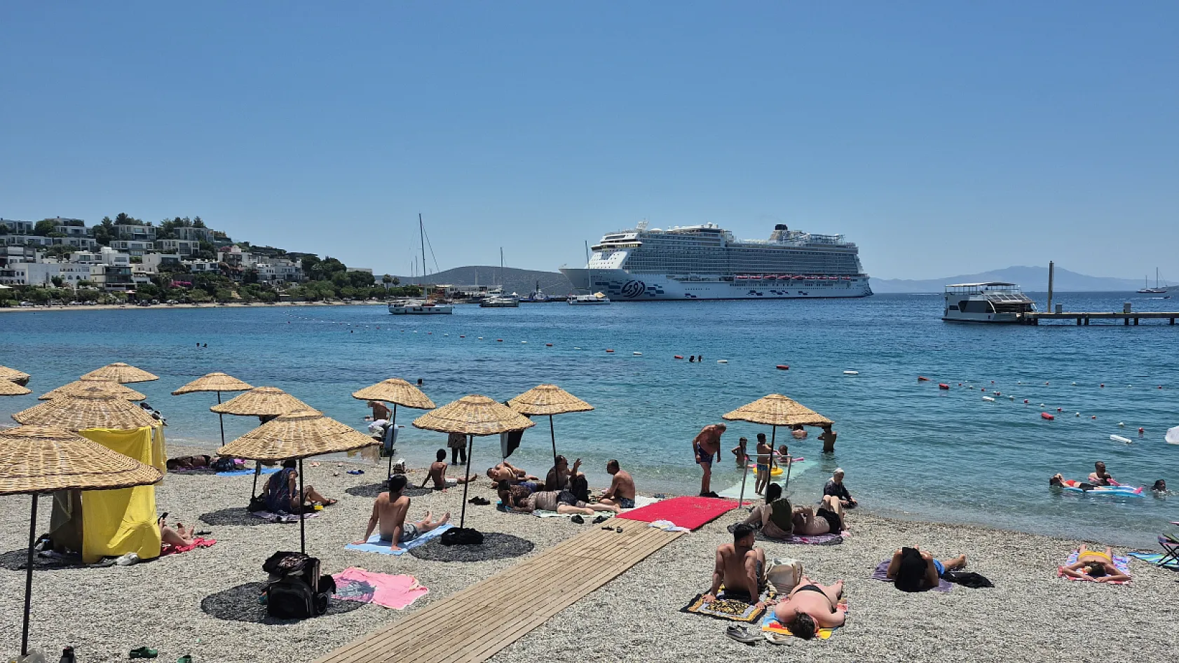 Bodrum'a 1532 yolcu ile geldi