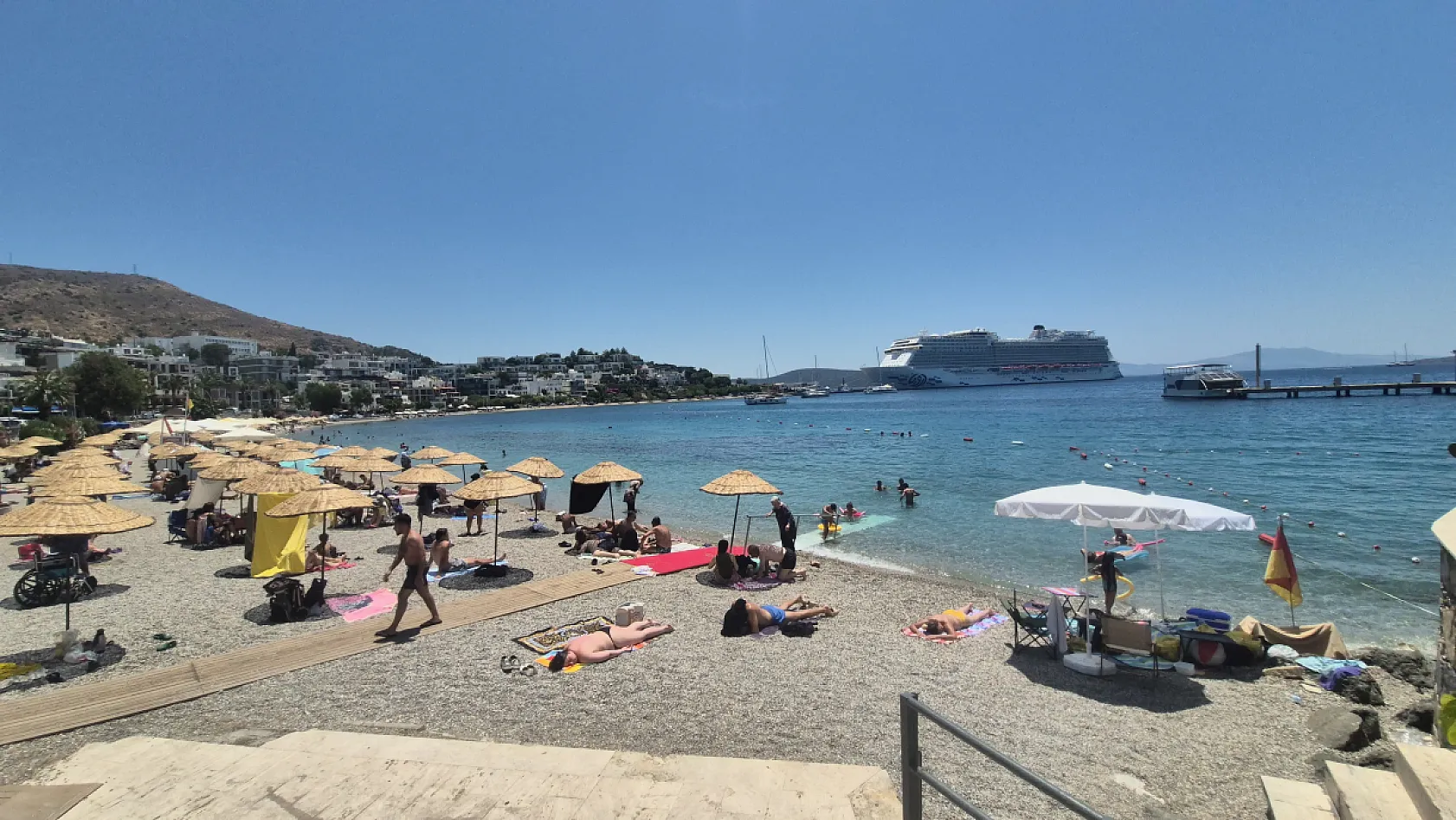 Bodrum'a 1532 yolcu ile geldi