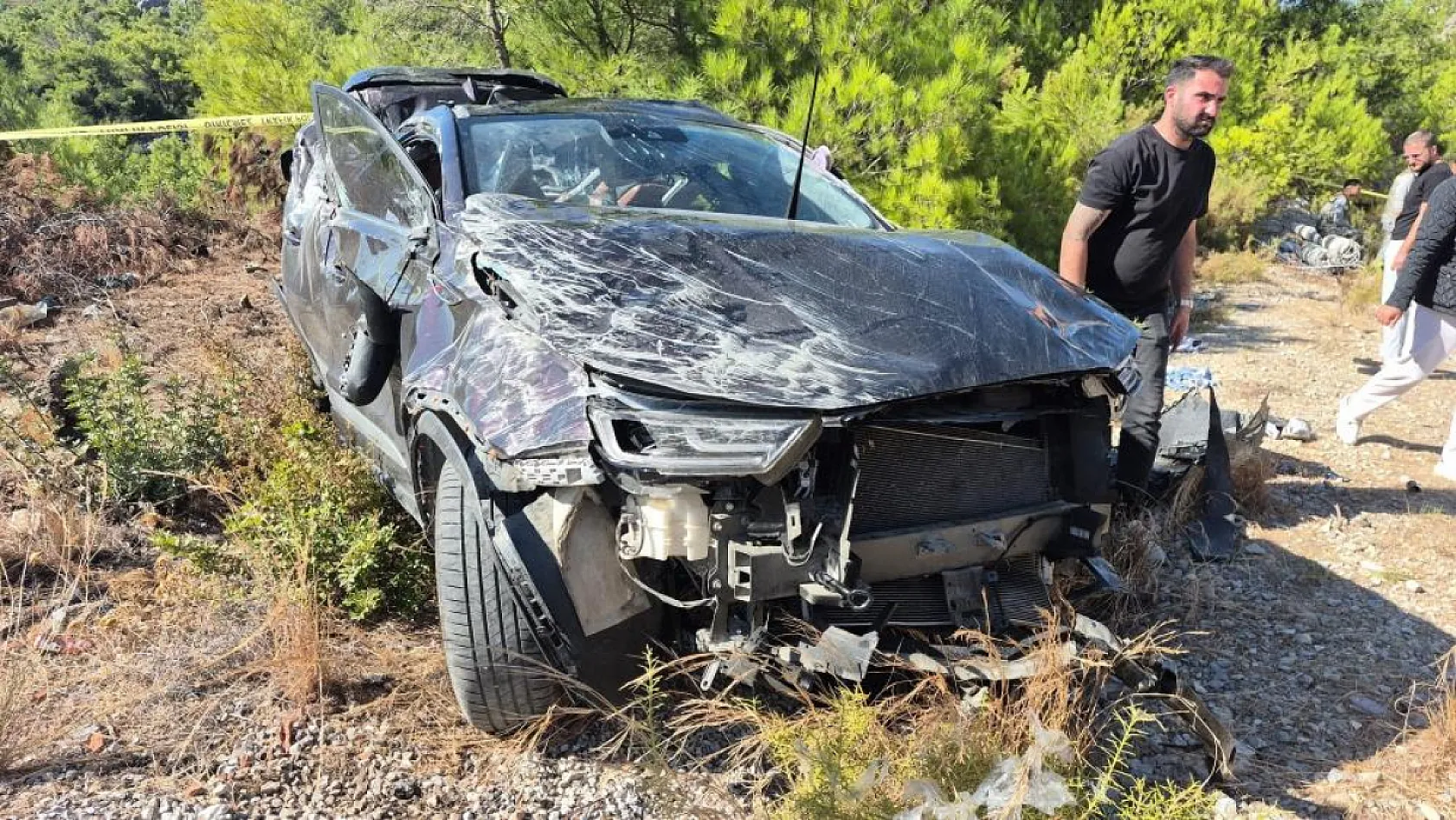Datça'da trafik kazası: 1 ölü, 3 yaralı
