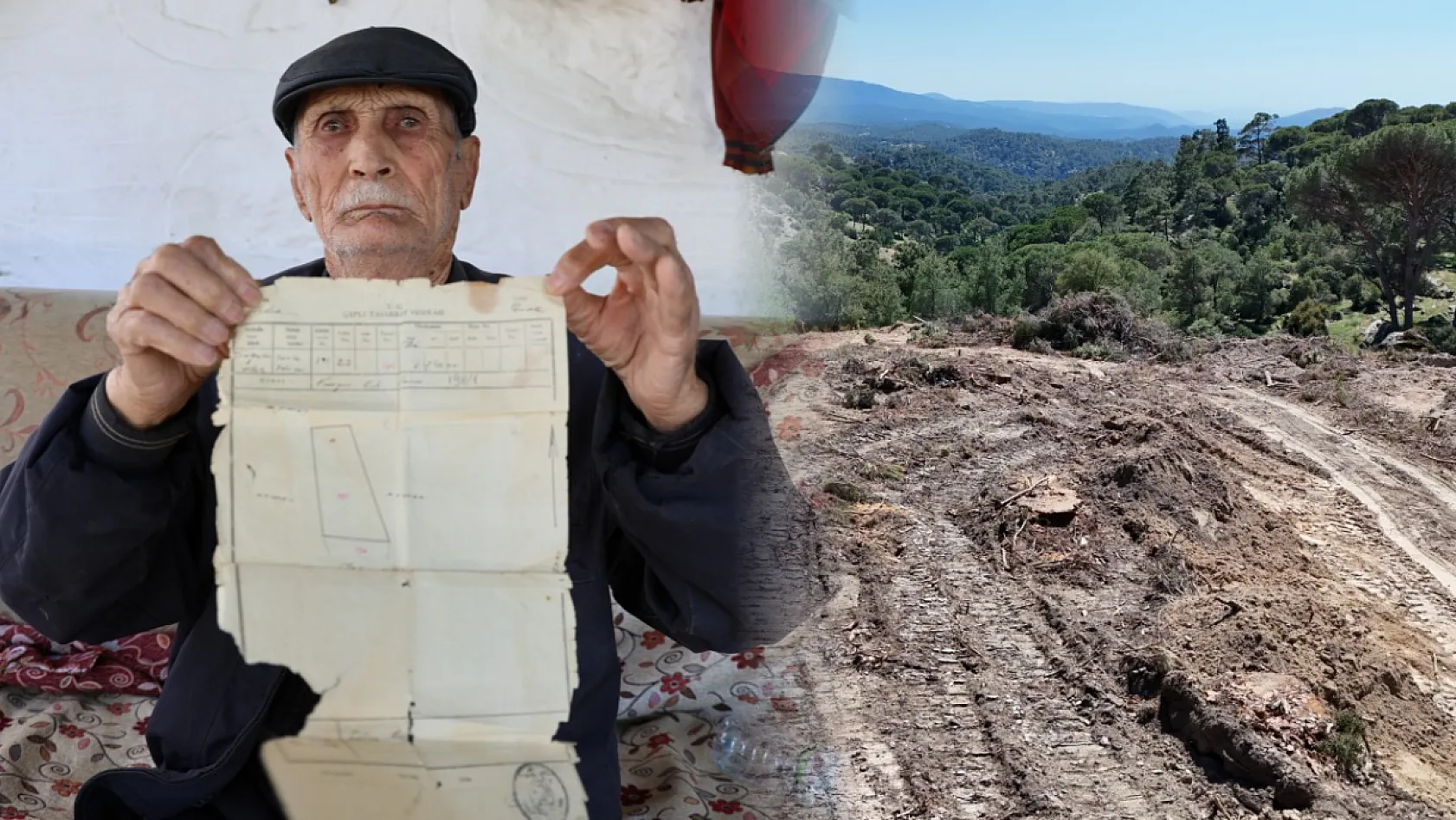 Aydın'da köylüler tapularının yerlerinin değiştirildiği gerekçesi ile hukuk mücadelesi başlattı