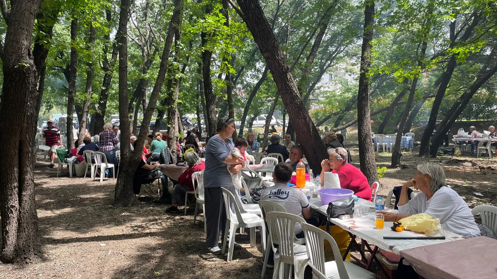 Fethiye'de Foça Mahallesi'nde Hıdırellez ve Anneler Günü pikniği
