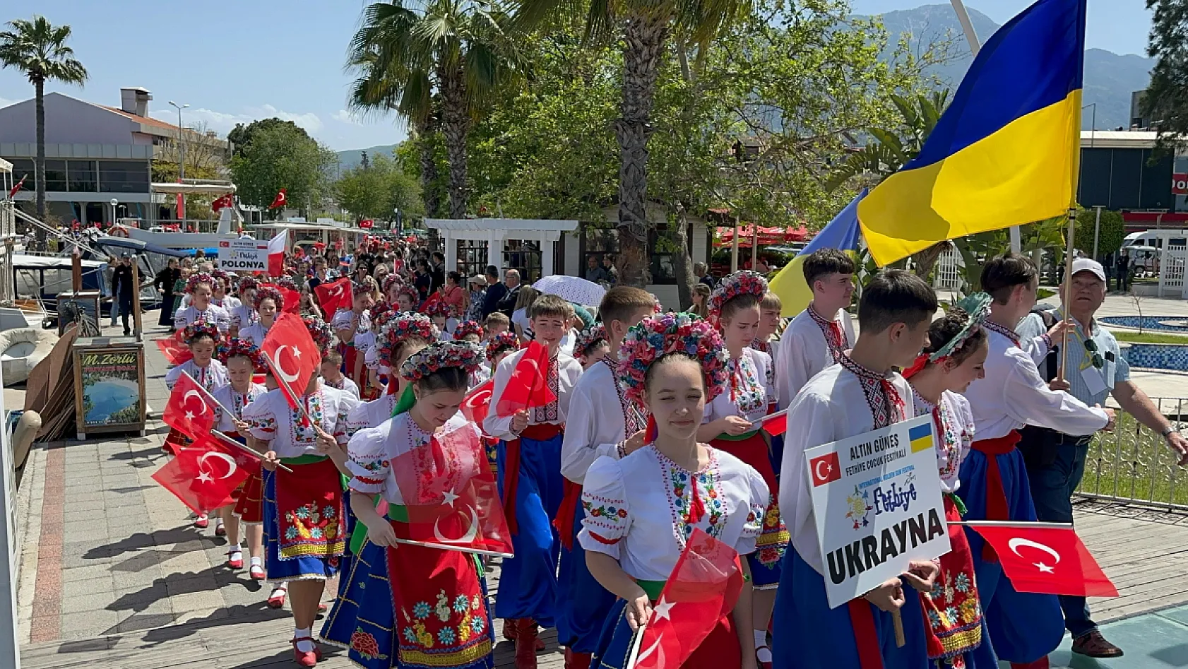 16. Uluslararası Altın Güneş Fethiye Çocuk Festivali coşkuyla kutlandı
