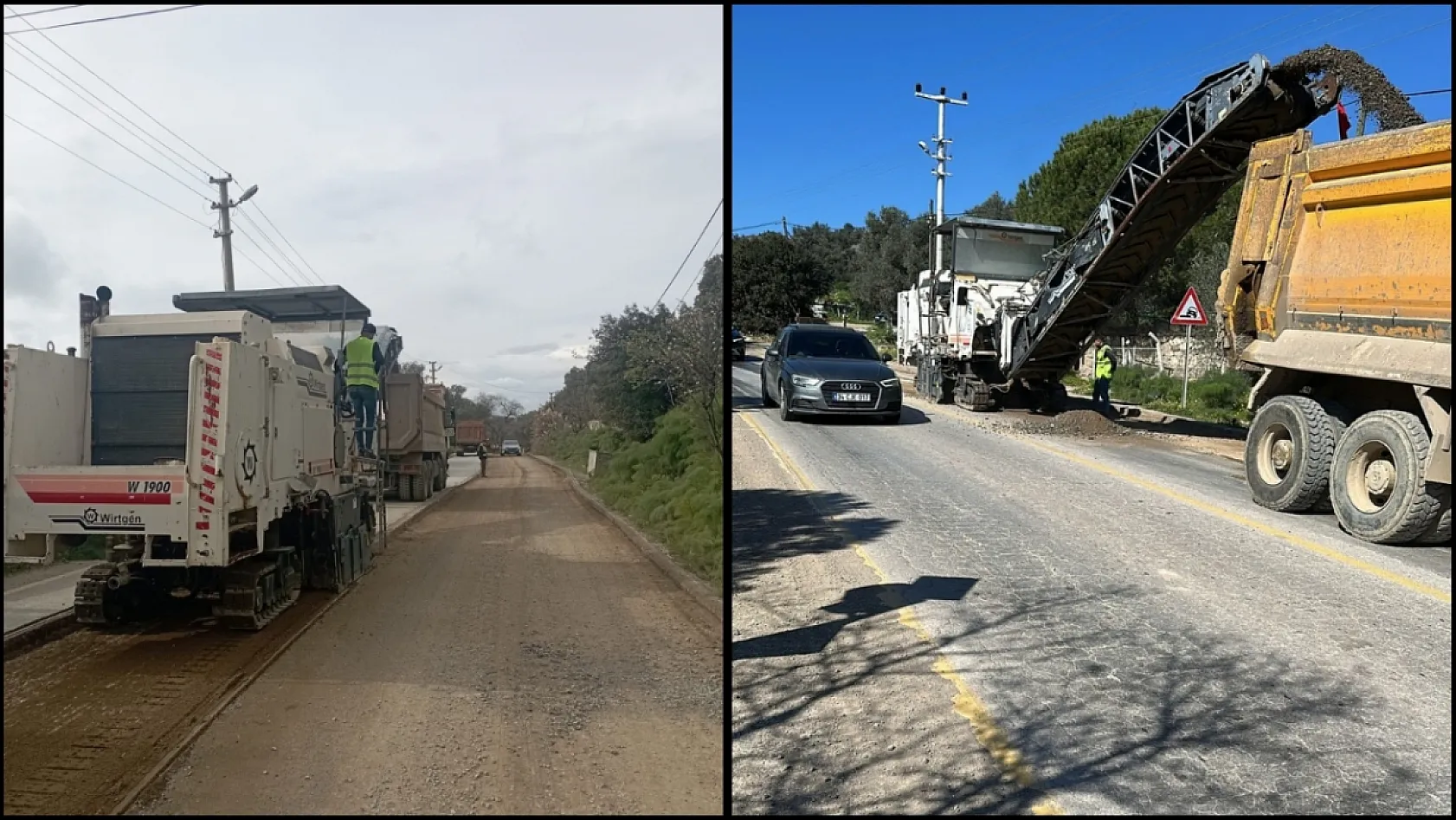 Büyükşehir'den Bodrum'a 28 Milyonluk Yol Yatırımı