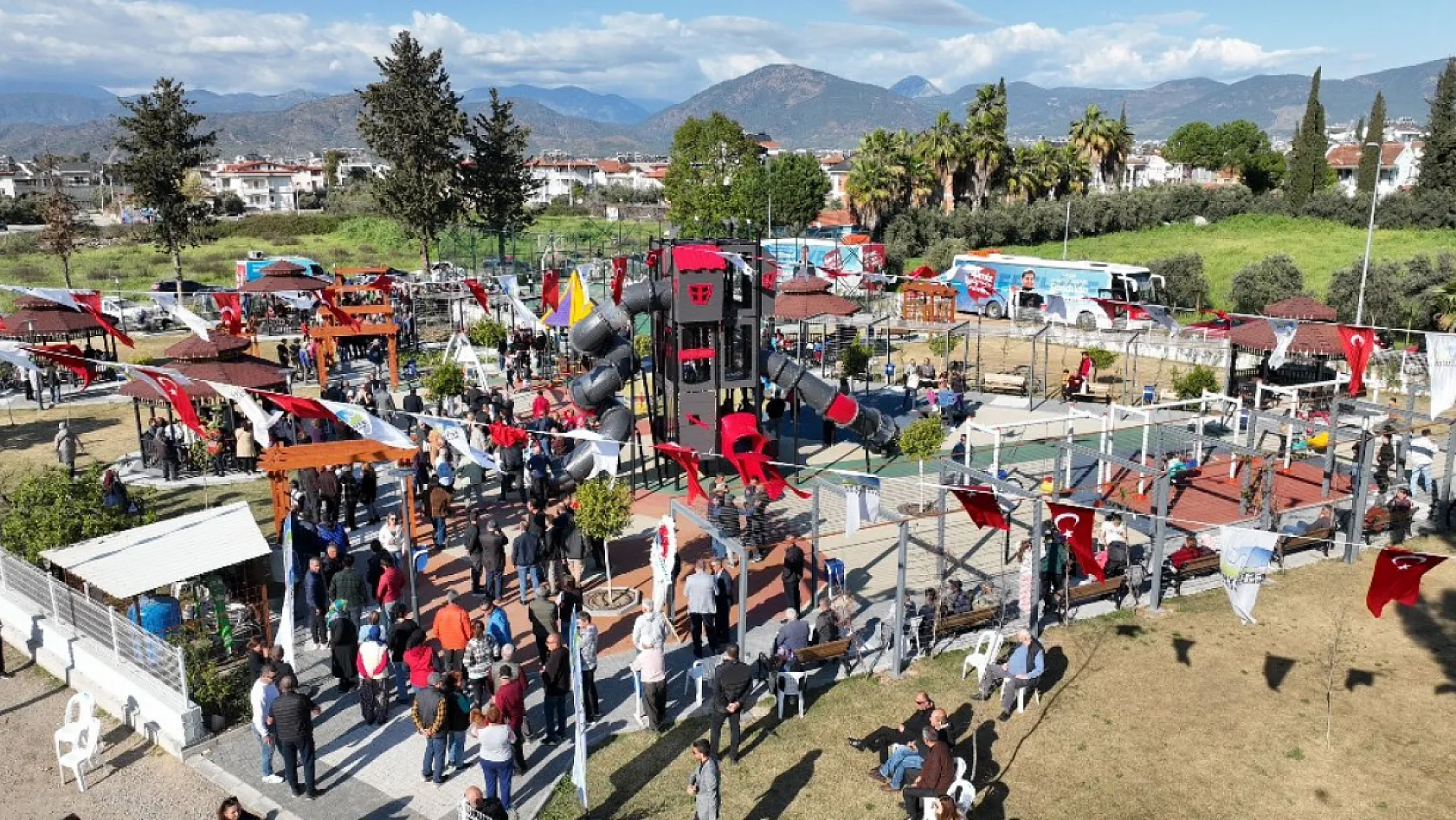 Fethiye Babataşı Mahallesine Yeni Park