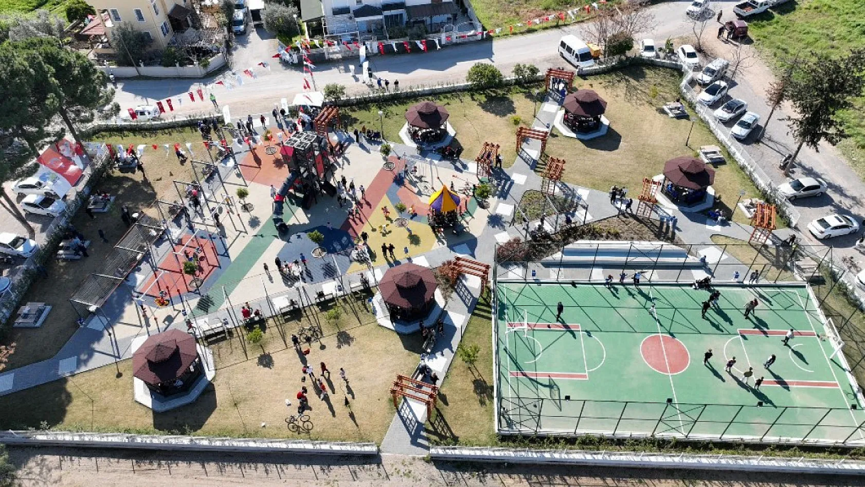 Fethiye Babataşı Mahallesine Yeni Park