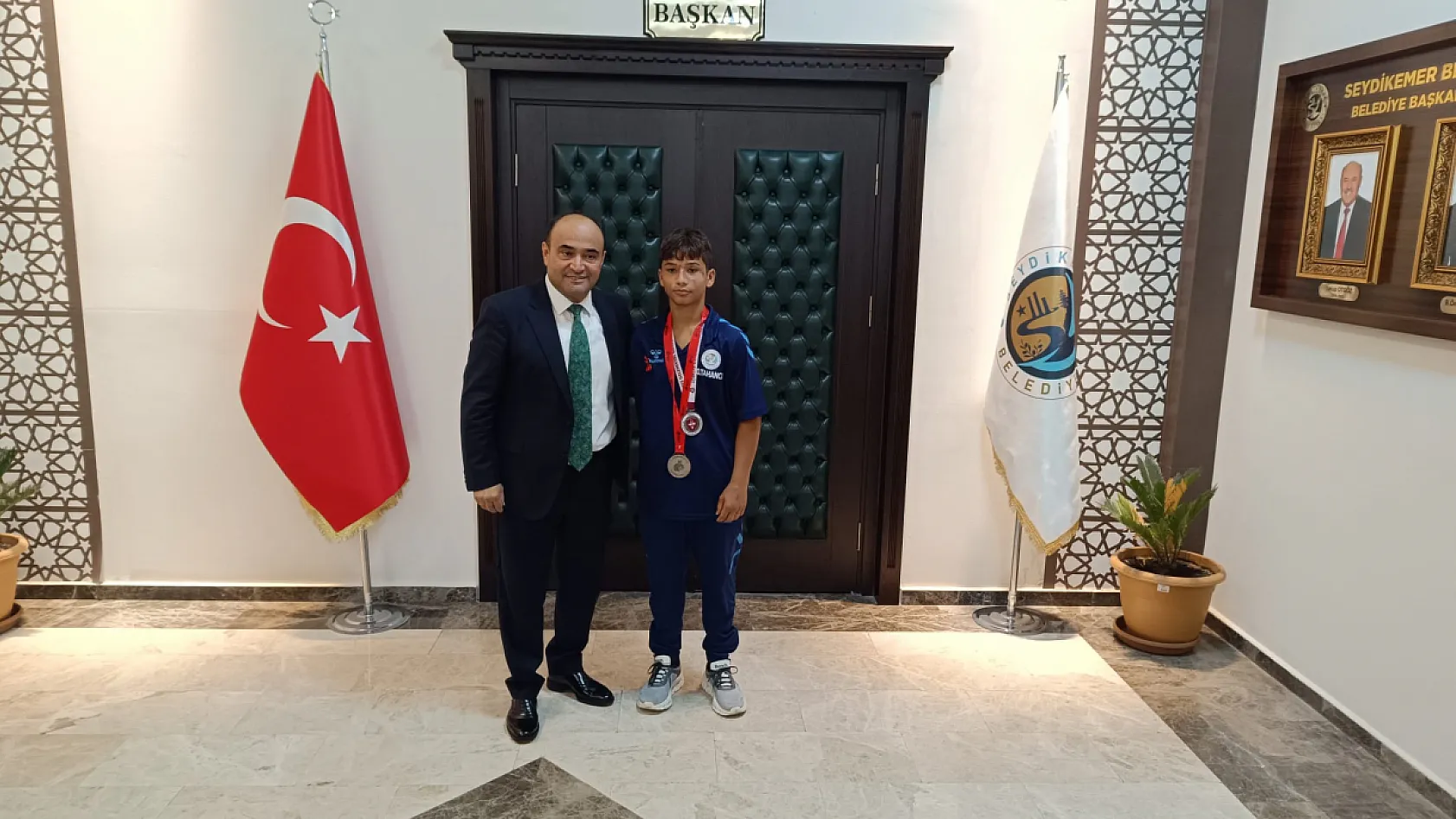 Başkan Akdenizli: 'Seydikemer, Kırkpınar'da tarih yazmaya devam ediyor'