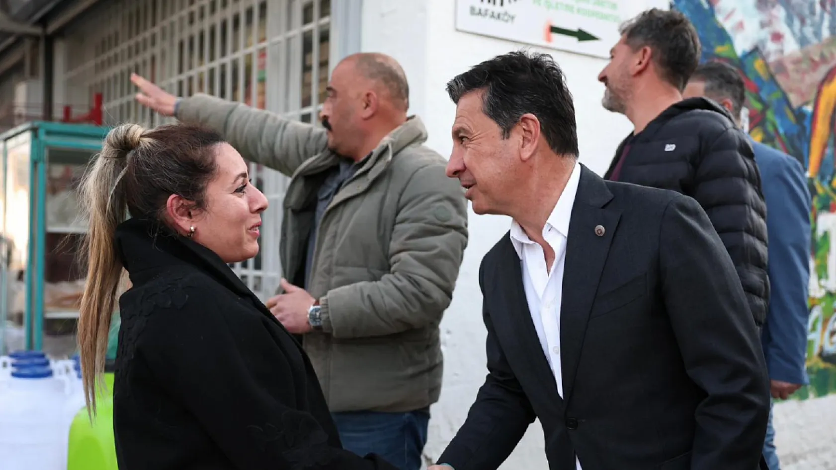 Başkan Aras Bafa'da Halkla Buluştu