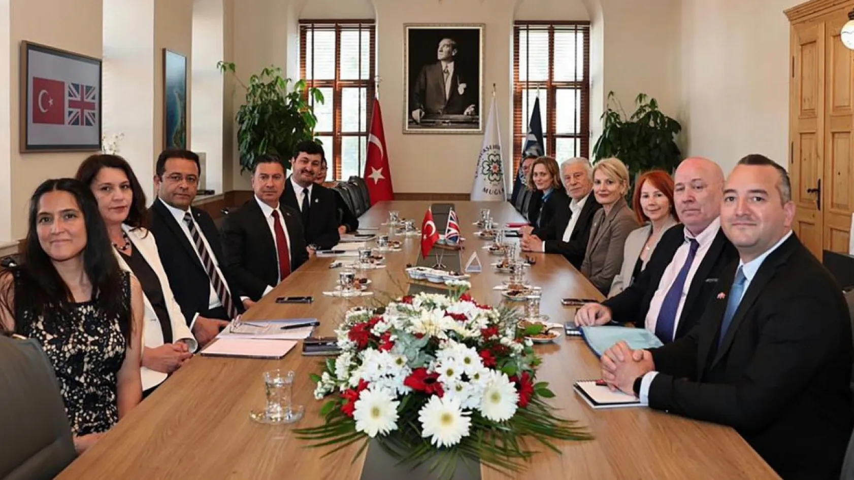 Başkan Aras, İngiltere Büyükelçisi Morris'i ağırladı
