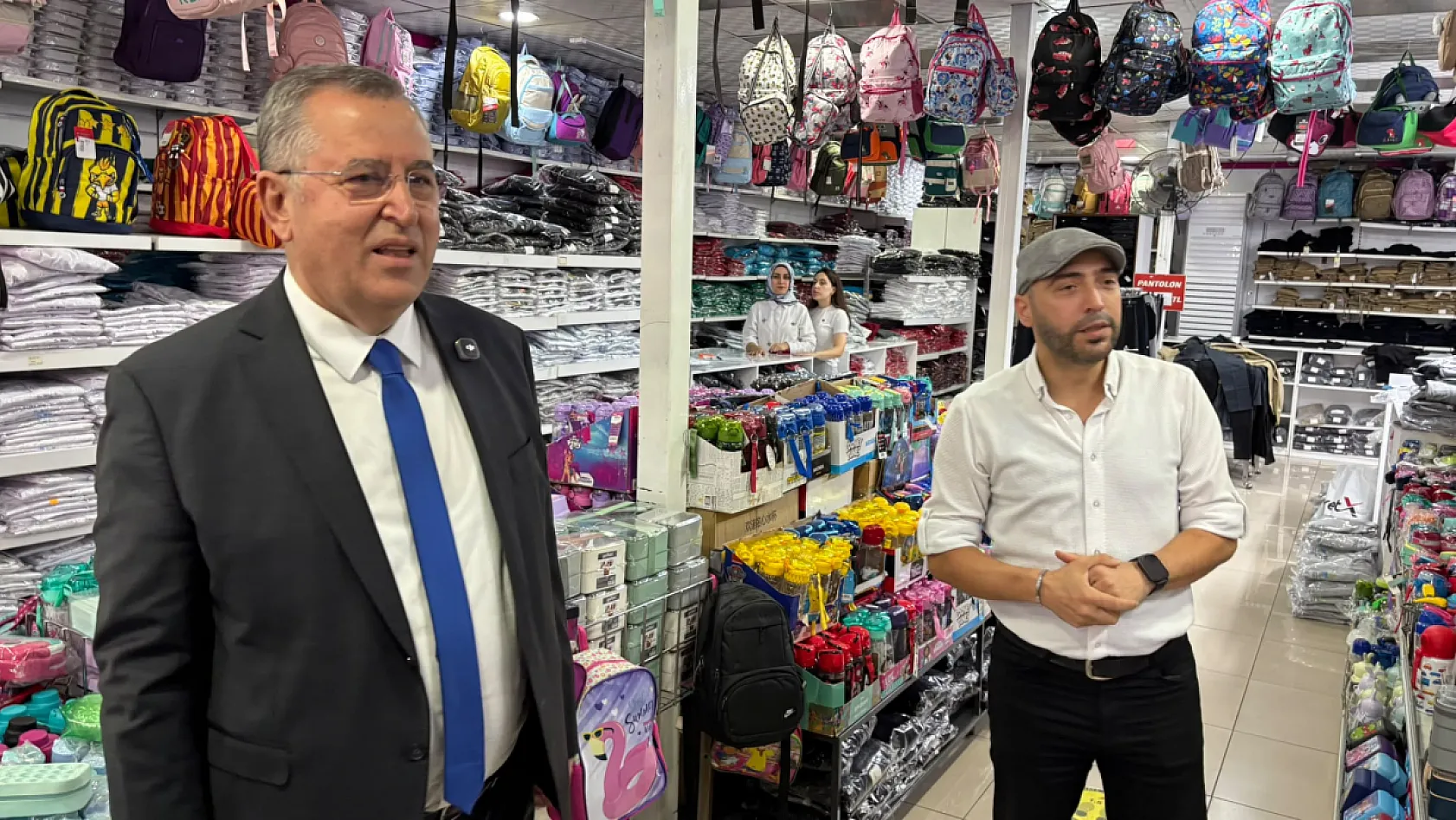 Başkan Çıralı Çarşıda Üyelerle Buluştu