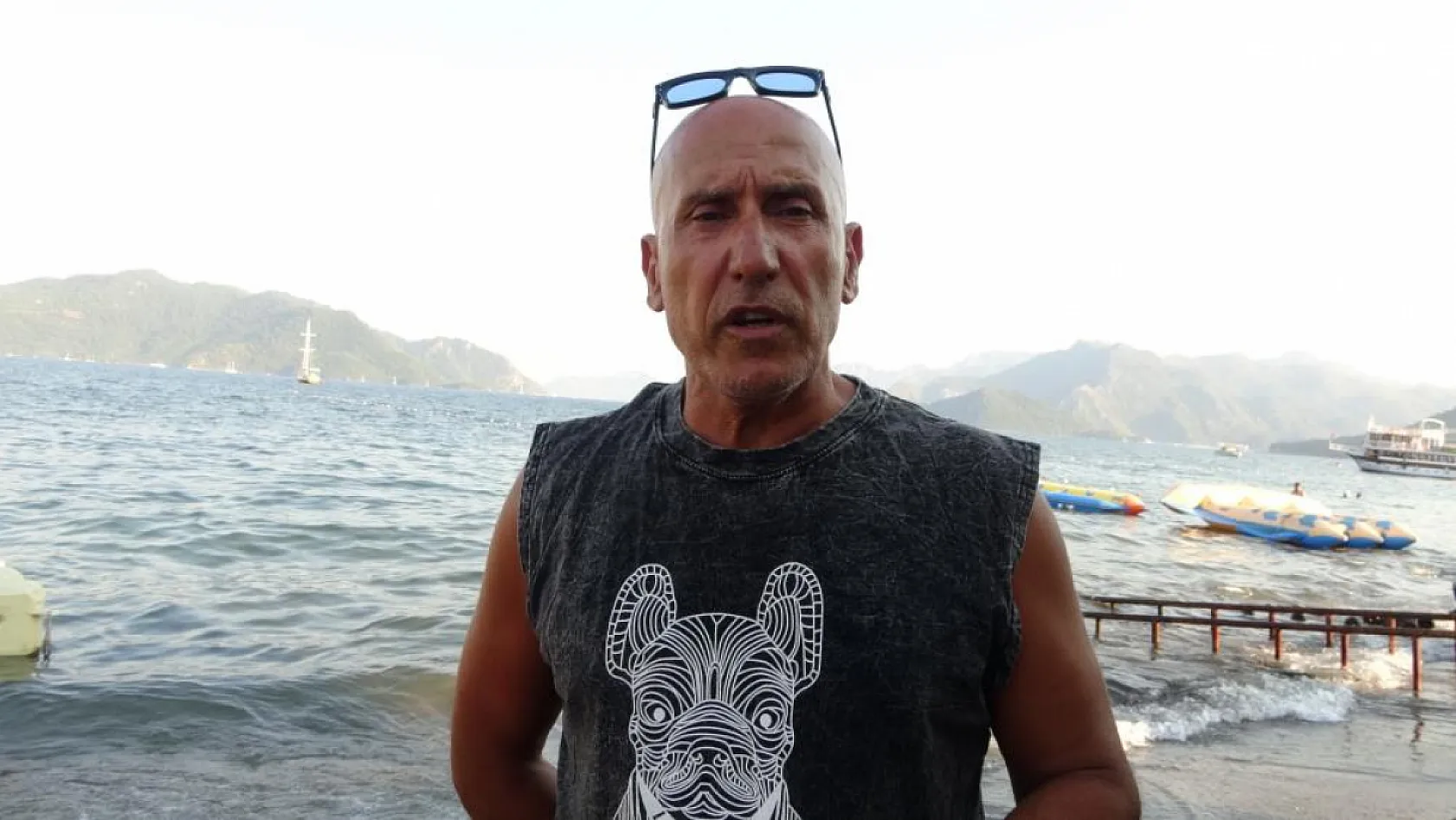 Okullar tatil oldu, Marmaris sahilleri dolmaya başladı