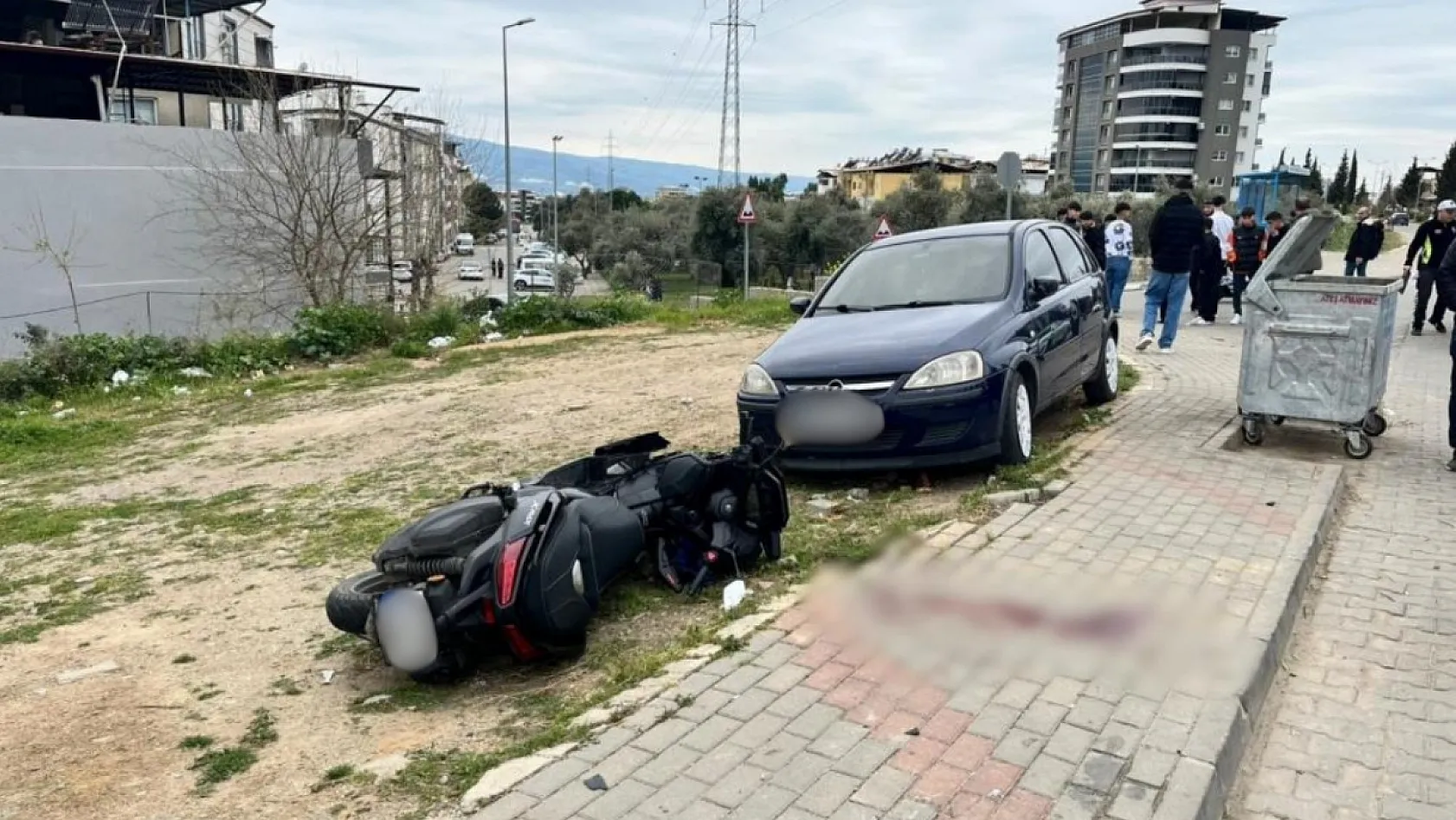 Bayramın ilk günü Aydın'da kaza: 1 yaralı