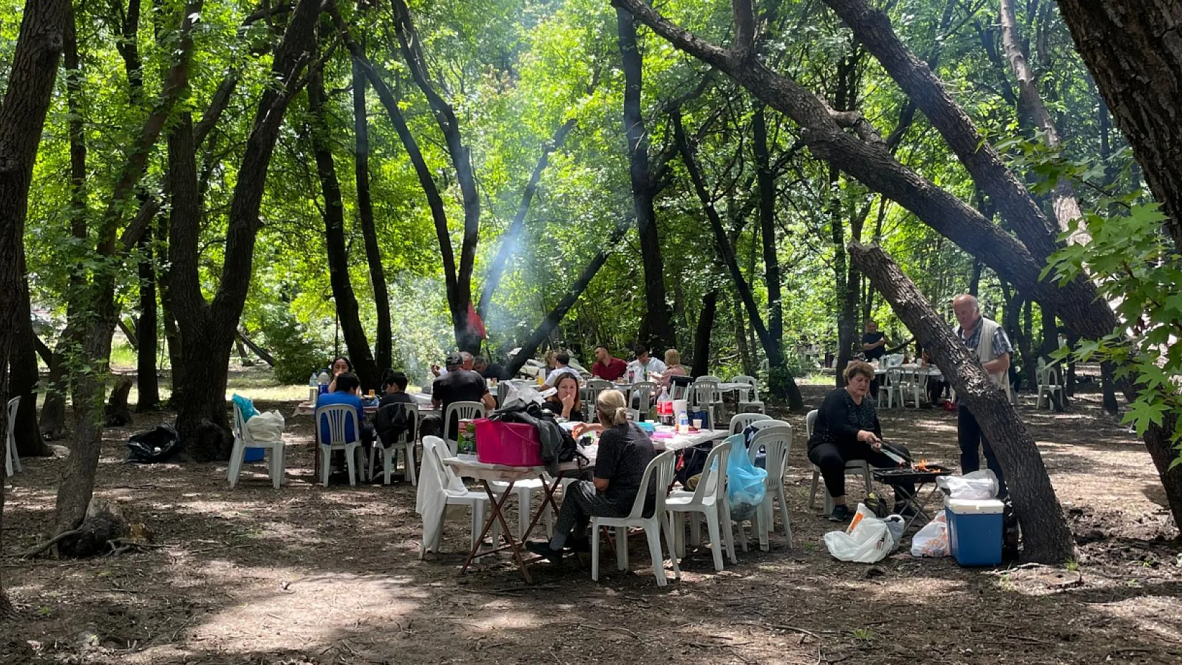 Fethiye'de Foça Mahallesi'nde Hıdırellez ve Anneler Günü pikniği