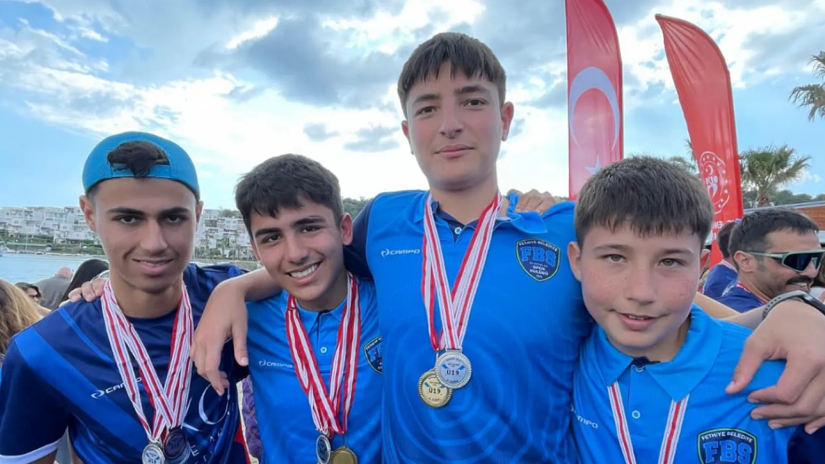 Fethiye, Ege Kupası'ndan 45 Madalya ve İki Kupayla Döndü