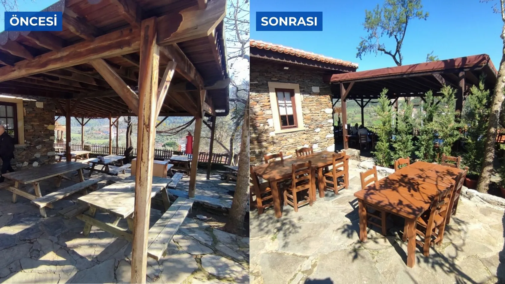 Muğla'daki Belen Kahvesi Yenilenen Yüzüyle Ziyaretçilerini Ağırlıyor
