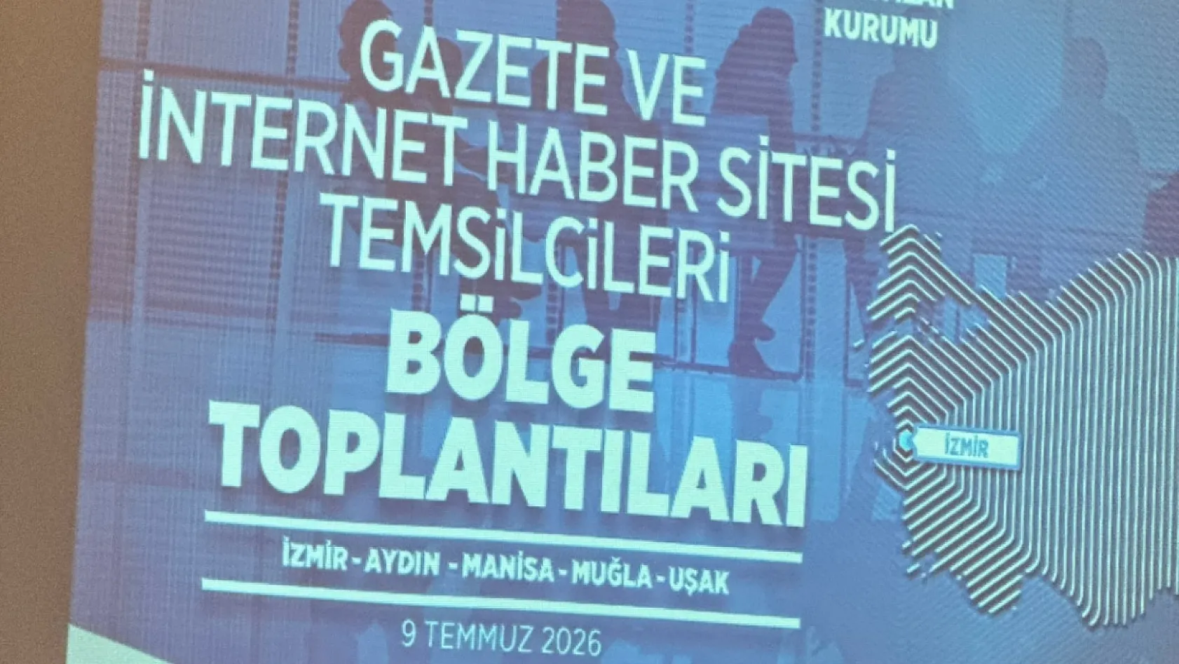 Beş ilden basın temsilcileri İzmir'de buluştu