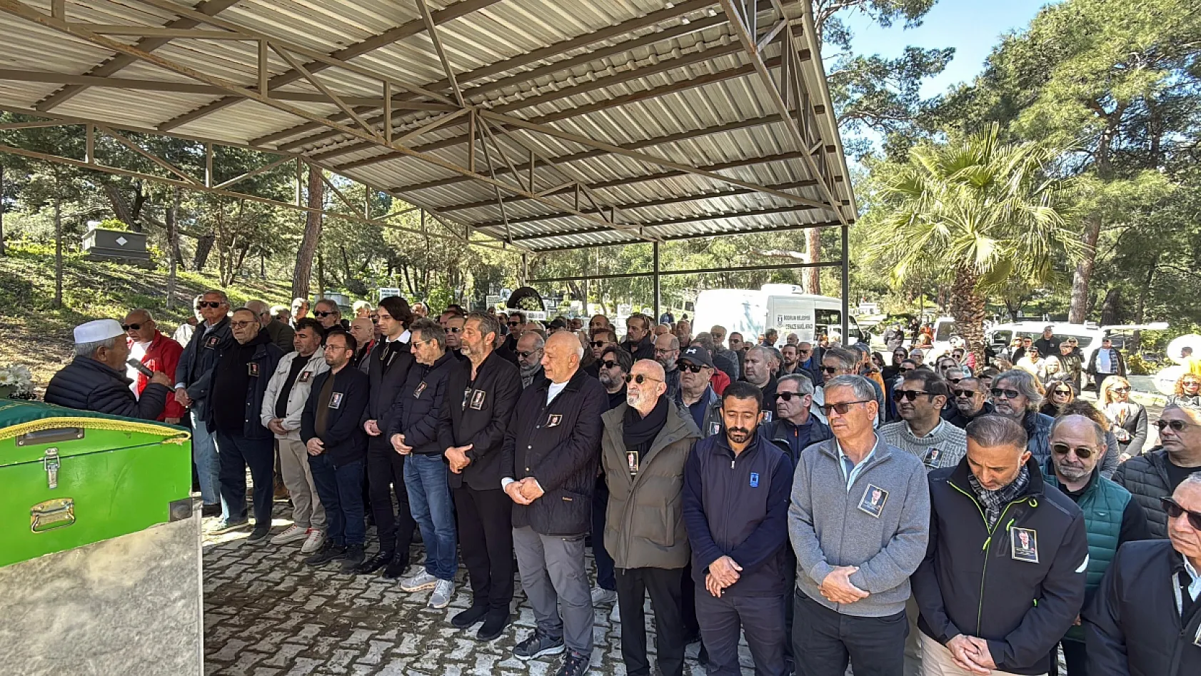 Bodrum'da beton mikserinin çarptığı iş insanı son yolculuğuna uğurlandı