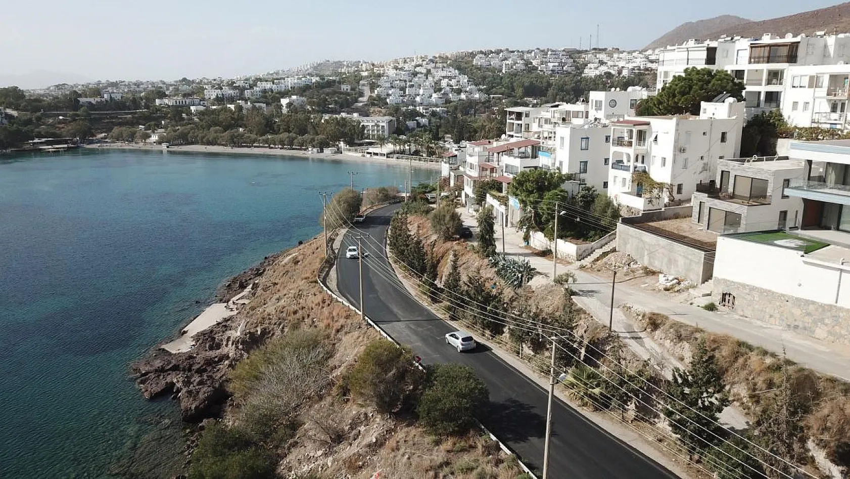 9 Bin Metre Sıcak Asfalt Yapıldı