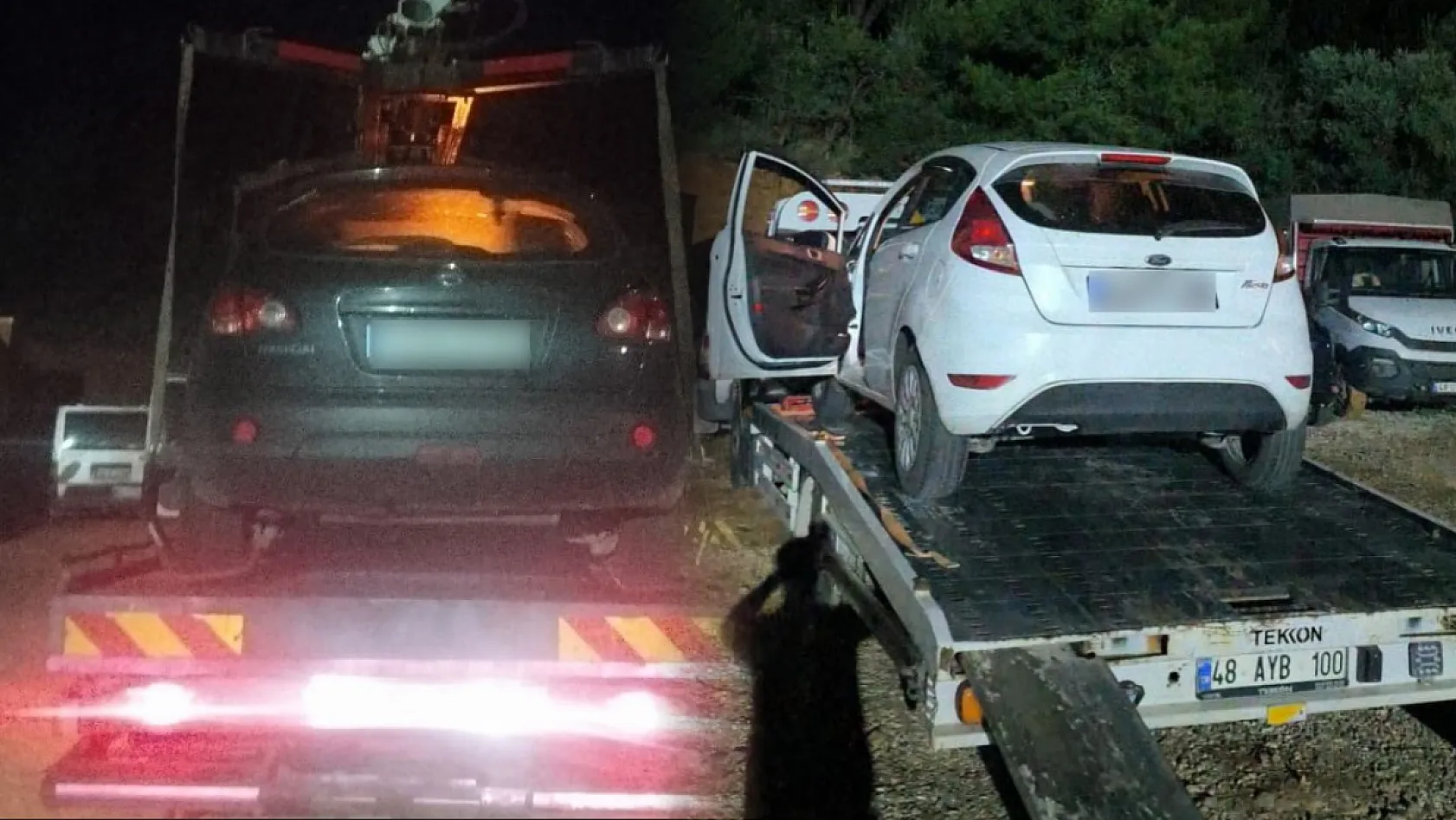 Bodrum'da Korsan Taksi Denetimi: 4 Araç Trafikten Men Edildi