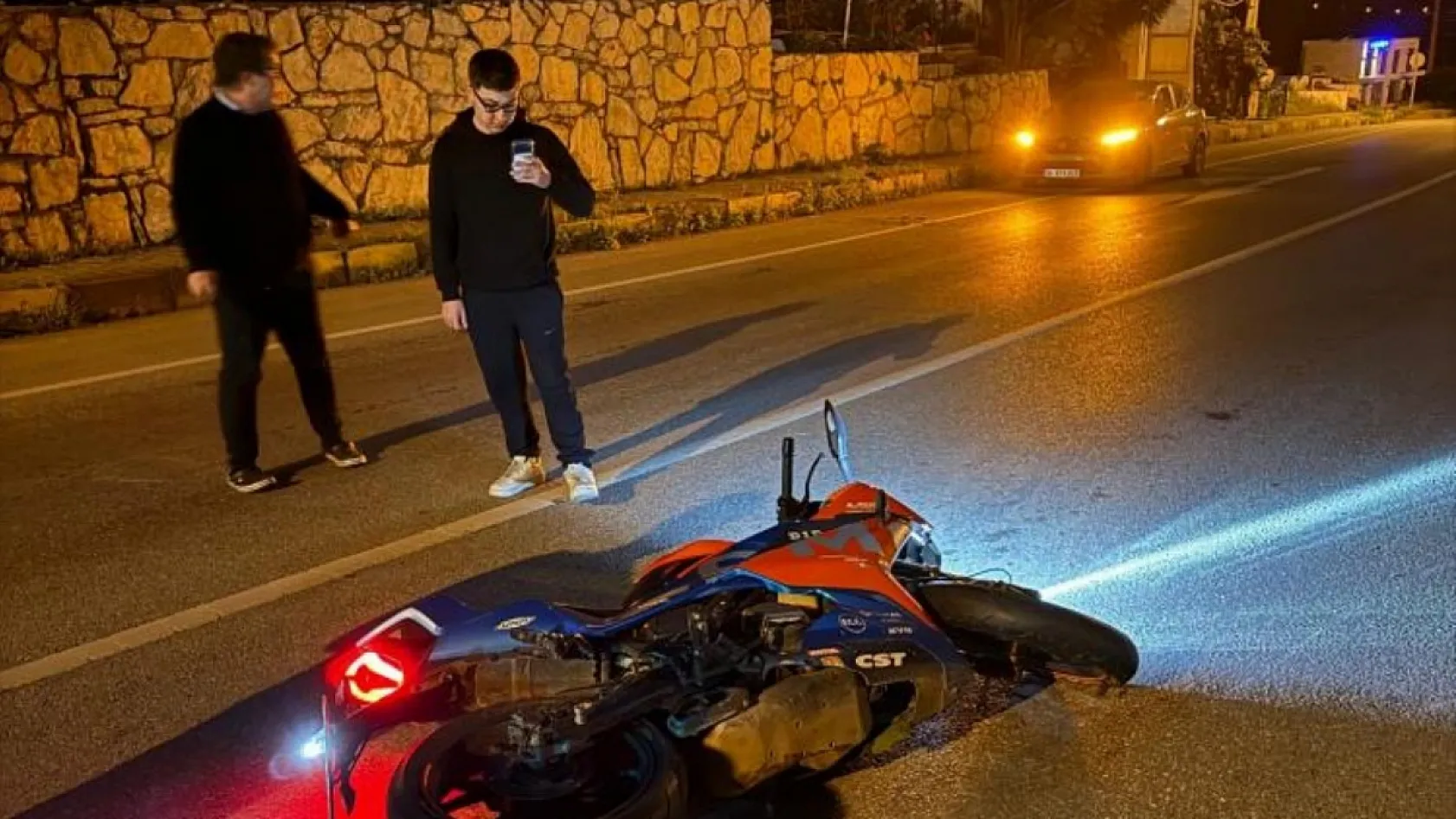 Bodrum'da motosiklet sürücüsü kazada yaşamını yitirdi