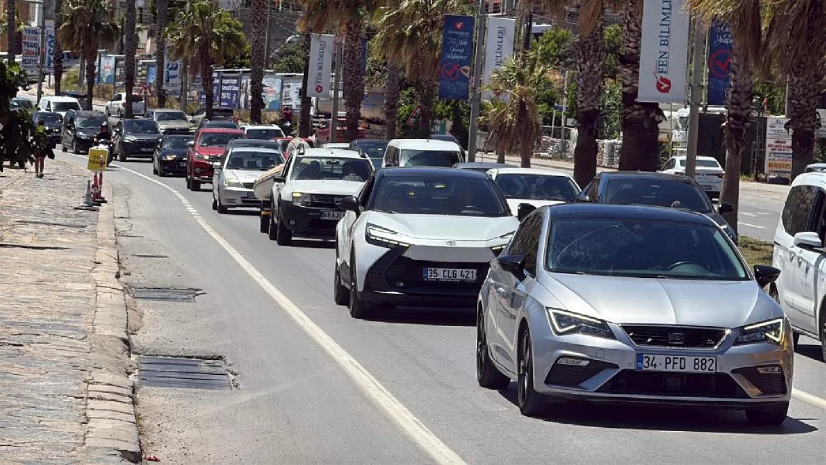 Bodrum'da tatilini bitirenler dönüşe geçti