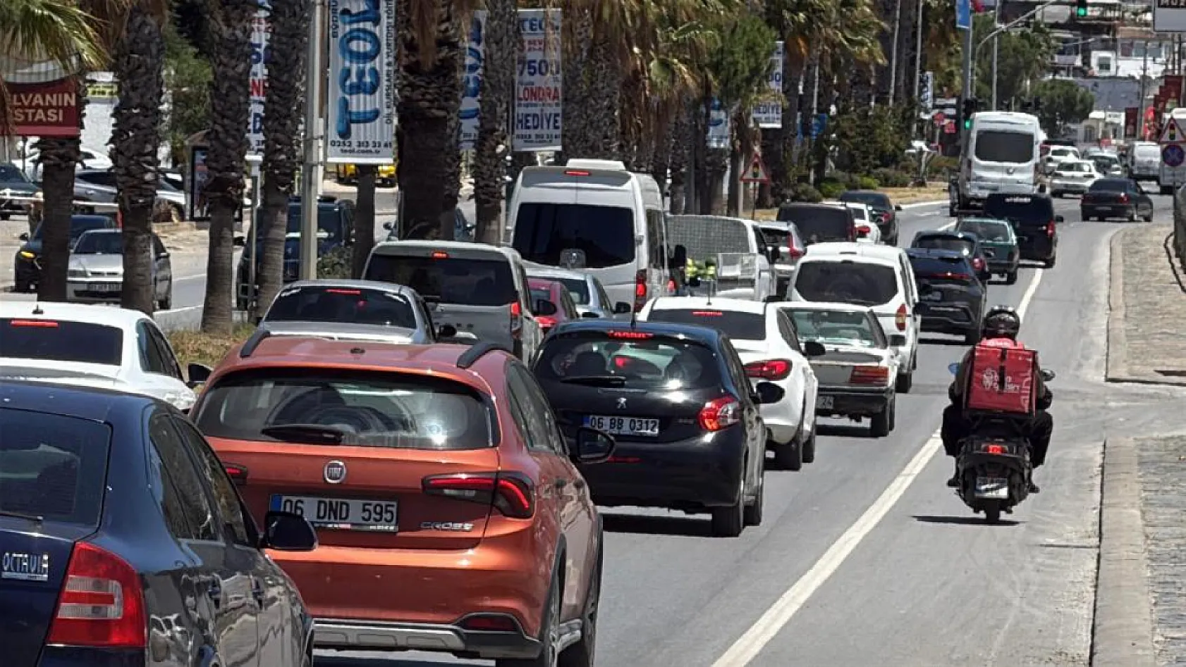 Bodrum'da tatilini bitirenler dönüşe geçti