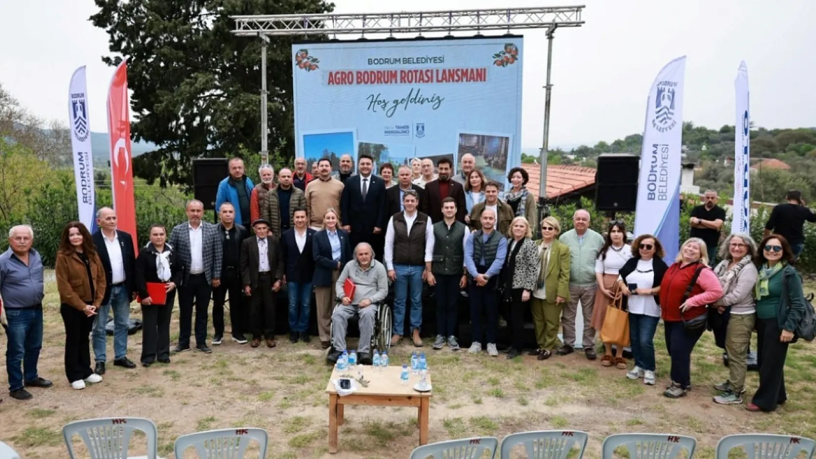 Bodrum'da yazlık fideler üreticilere dağıtıldı