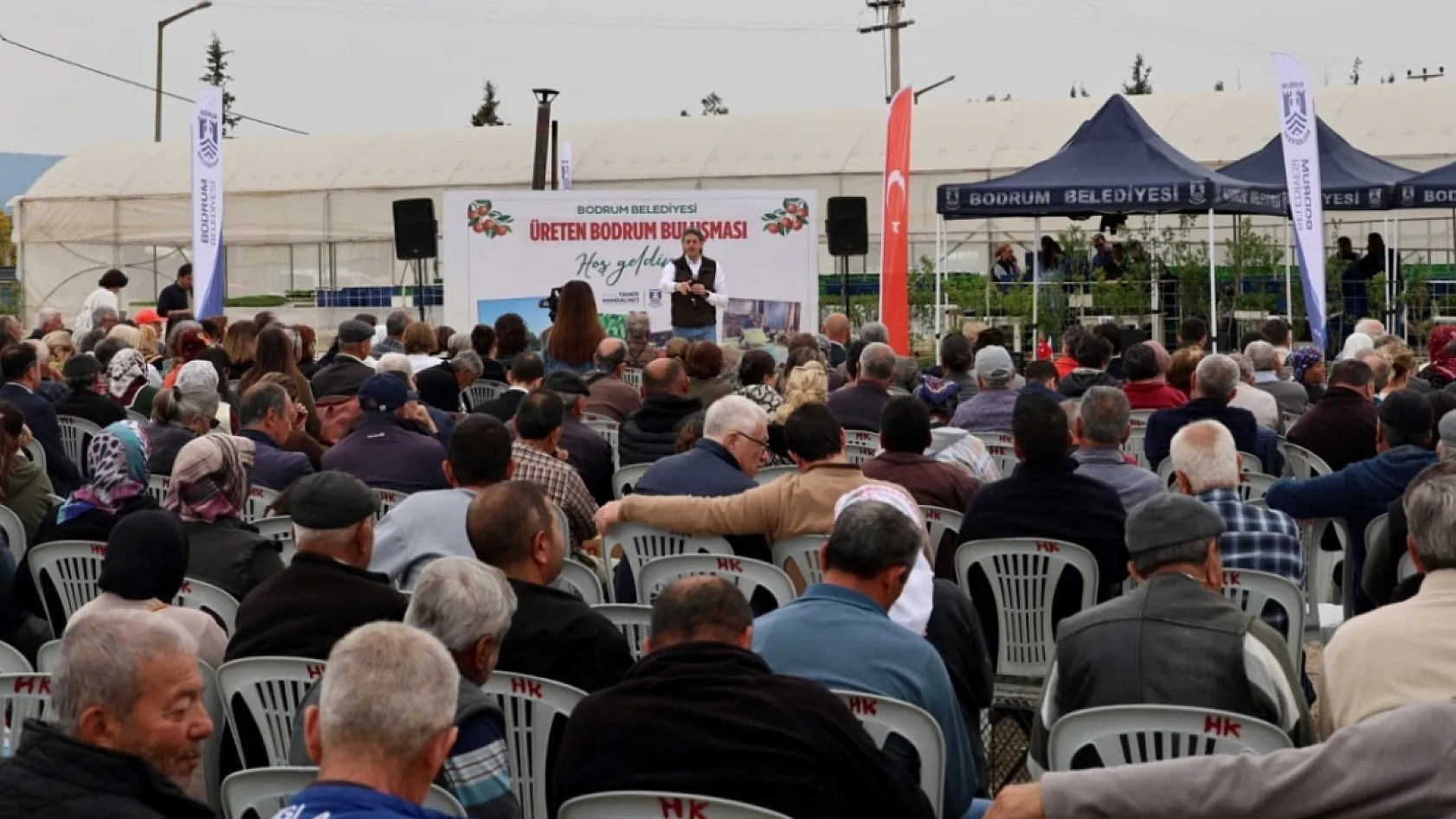 Bodrum'da yazlık fideler üreticilere dağıtıldı