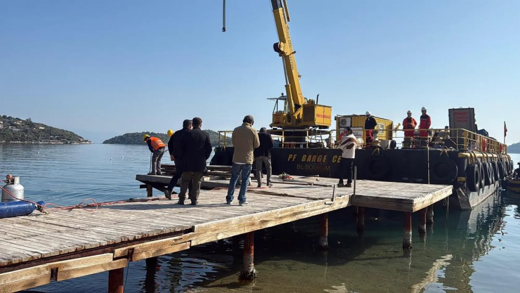 Bodrum Türkbükü sahilinde büyük temizlik