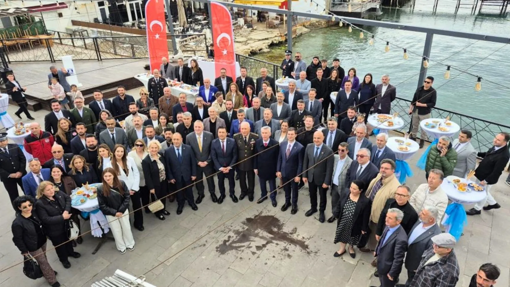 Bodrum'da bayramlaşma programı yapıldı