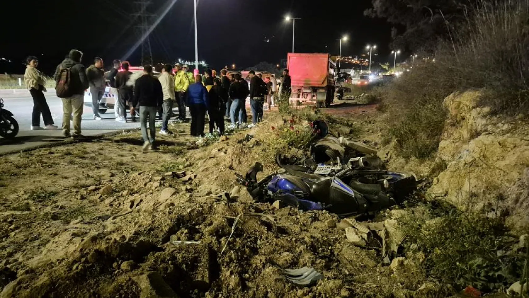 Bodrum'da Feci Kaza! 23 Yaşındaki Motosikletli Hayatını Kaybetti