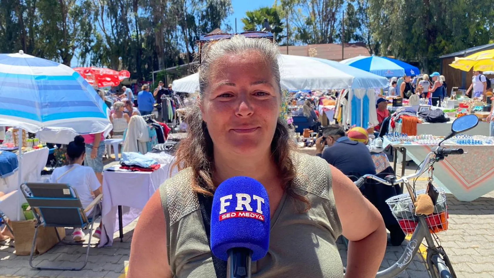 Fethiye Çalış'ta ikinci el pazarı: 'Katılım var, alışveriş az'
