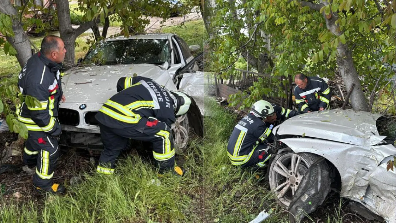 Burdur-Antalya Yolu'nda Trafik Kazası: 1 Kişi Yaralandı