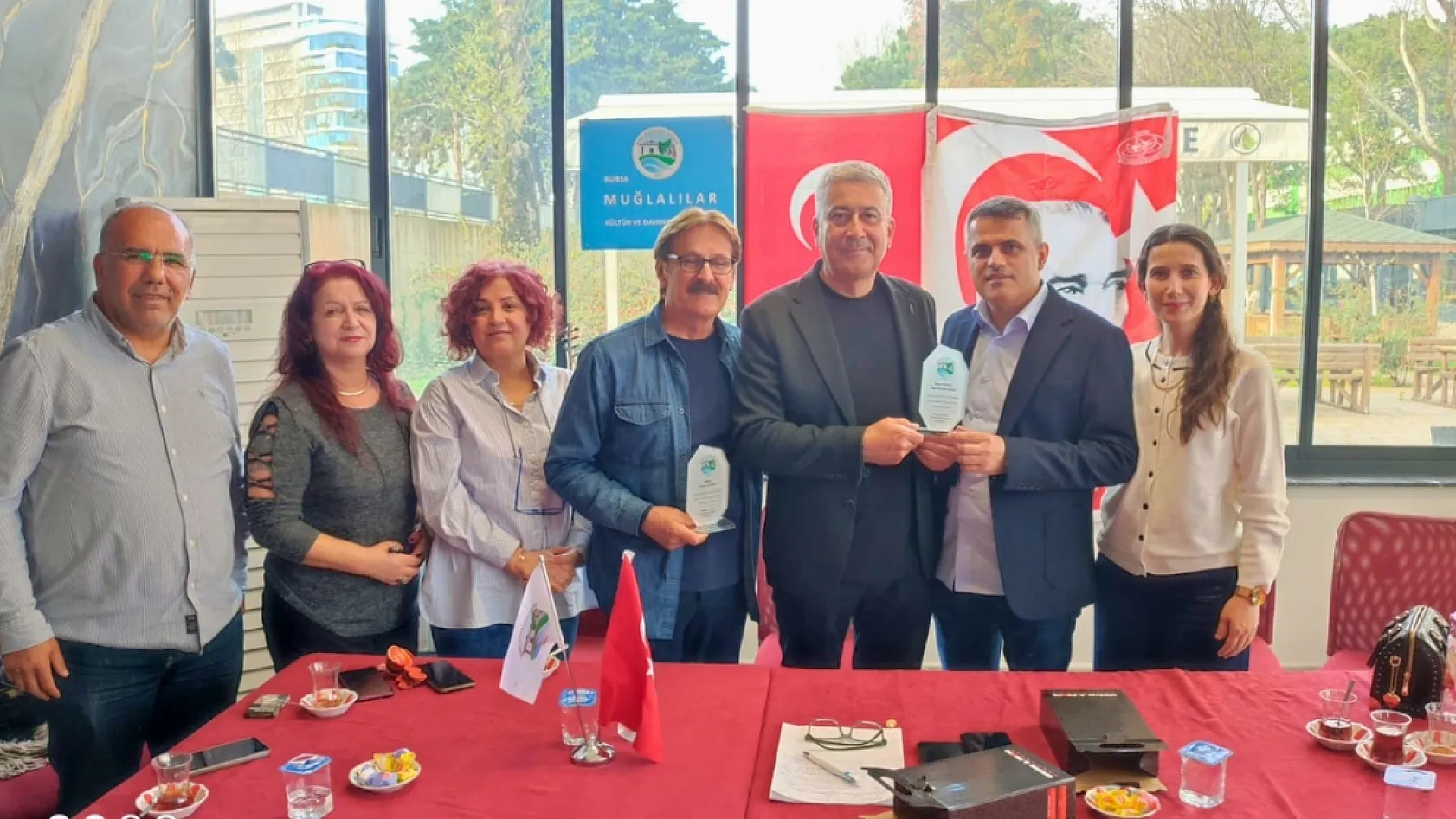 Bursa'da Muğlalılar Yörük kültürü ve sanatla buluştu